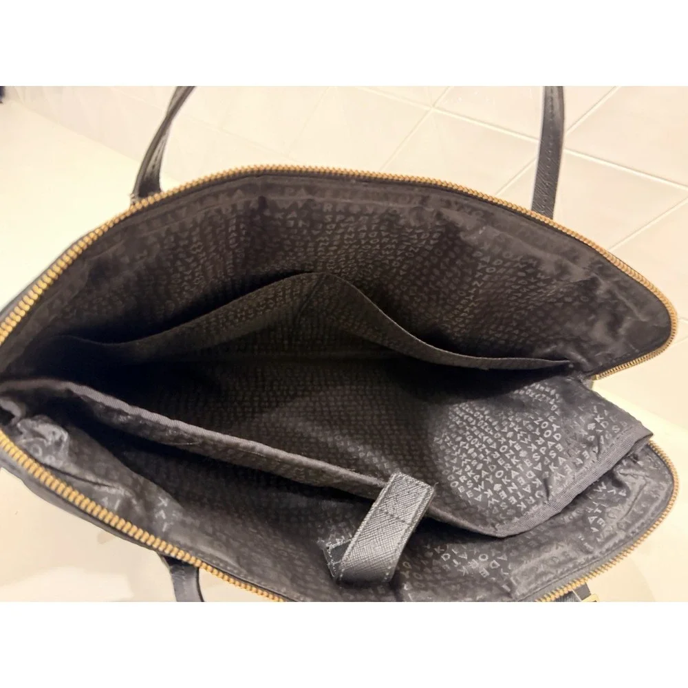 Kate Spade Black Nylon Laptop Bag Tote‎ Shoulder Crossbody Work Travel Purse NEW